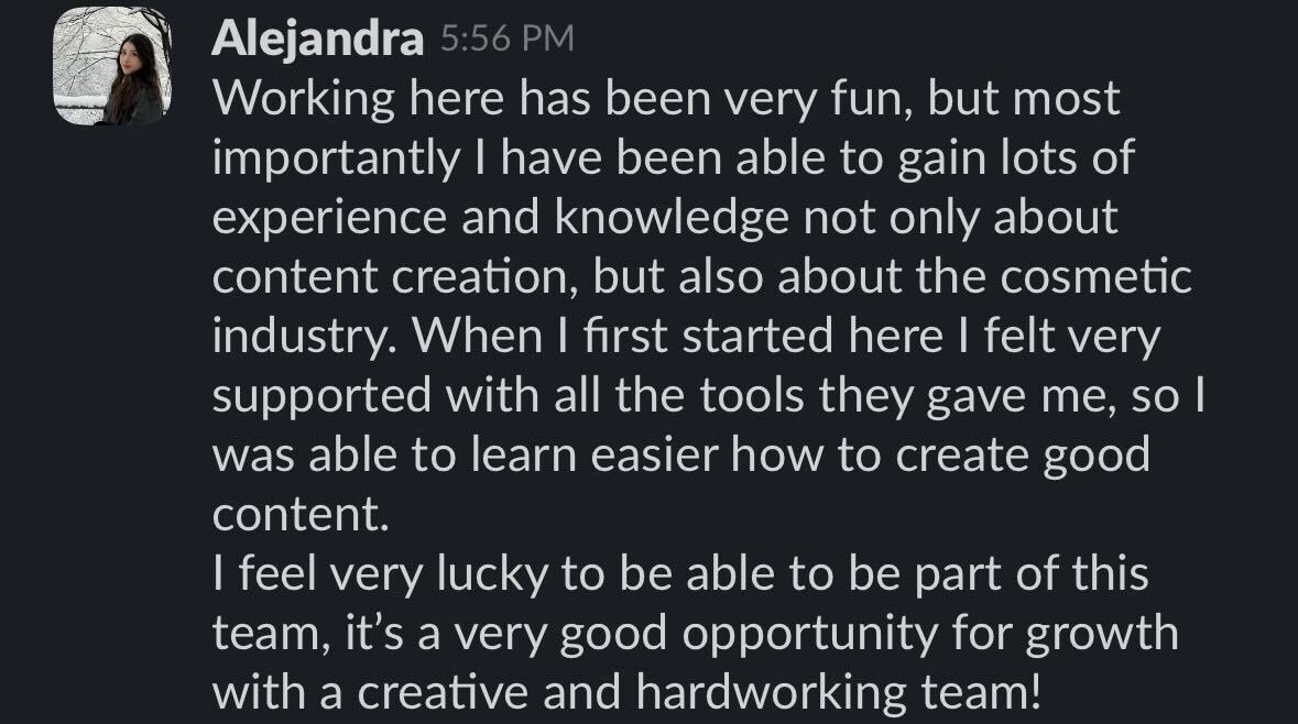 Testimonial Alejandra