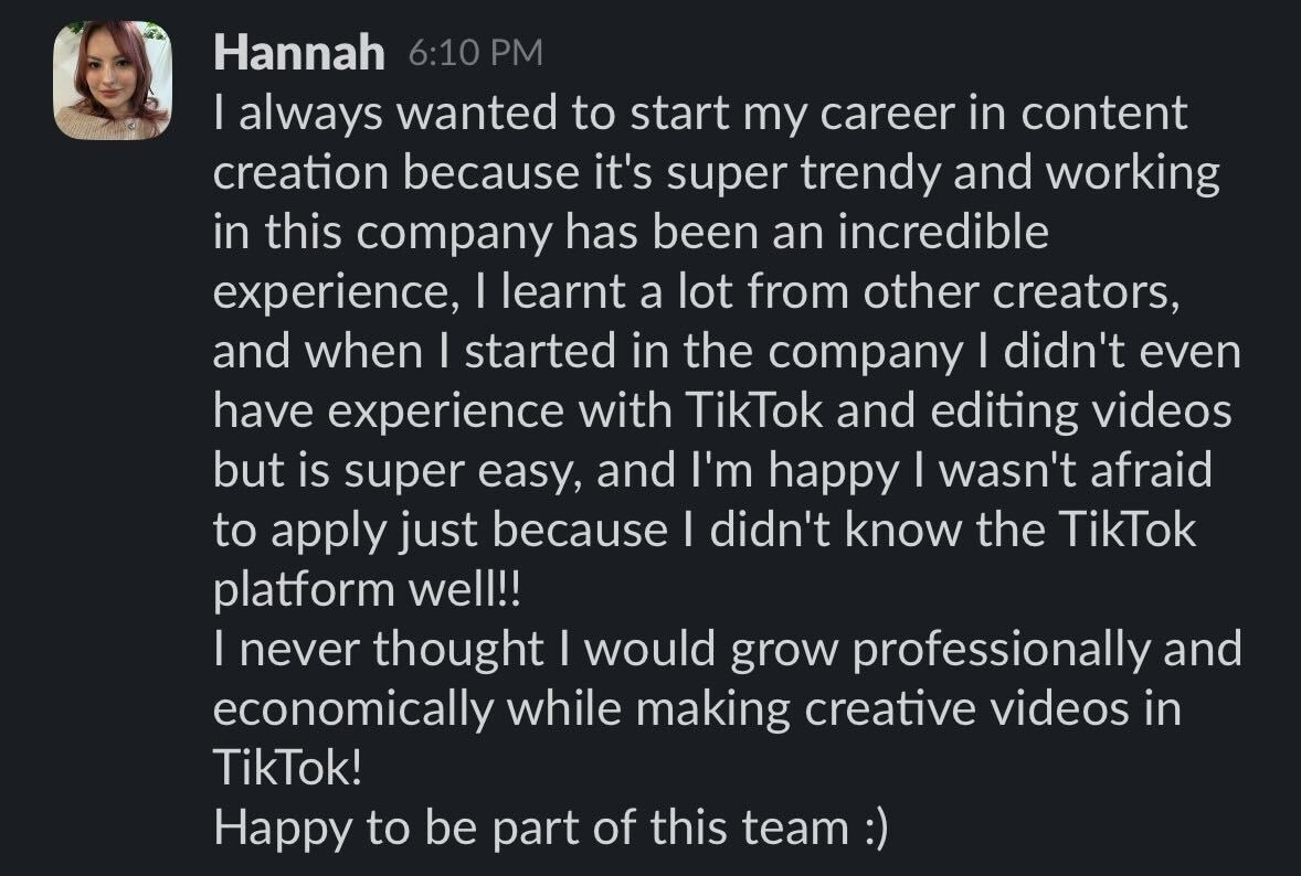 Testimonial Hannah